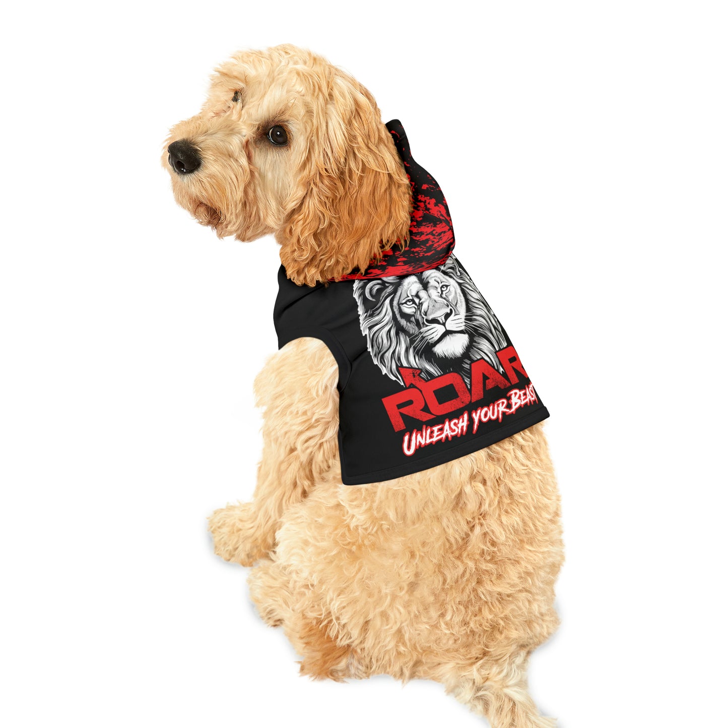 Pet Hoodie with Roar Lion Logo