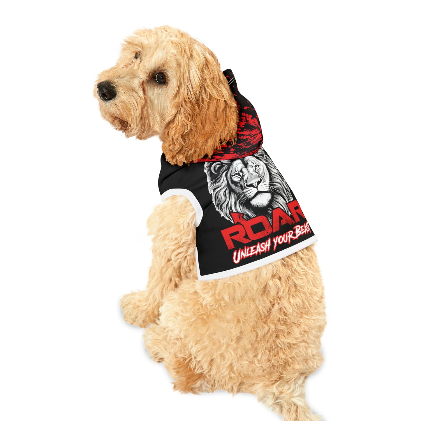 Pet Hoodie with Roar Lion Logo