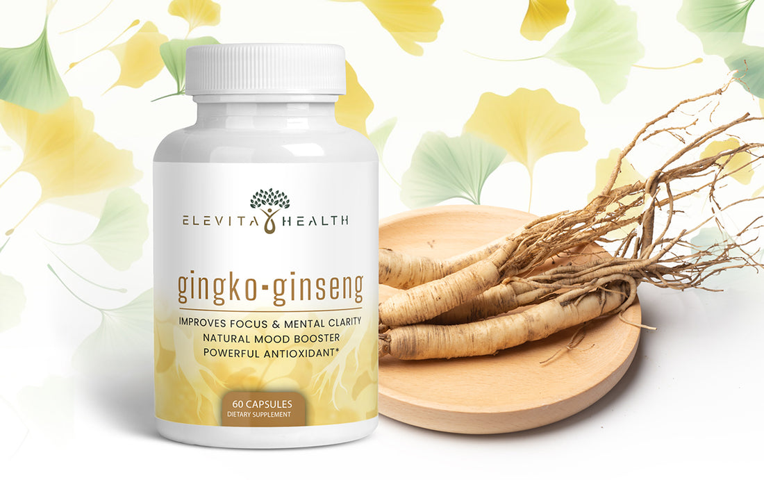 Unlocking the Power of Ginkgo Biloba + Ginseng: Elevita Health's Dynamic Duo