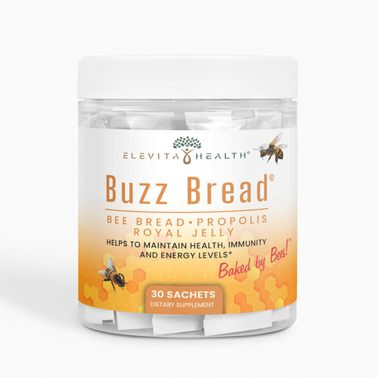 Buzz Bread Powder: A Blend of Bee Pollen, Enzymes, Propolis and Royal Jelly