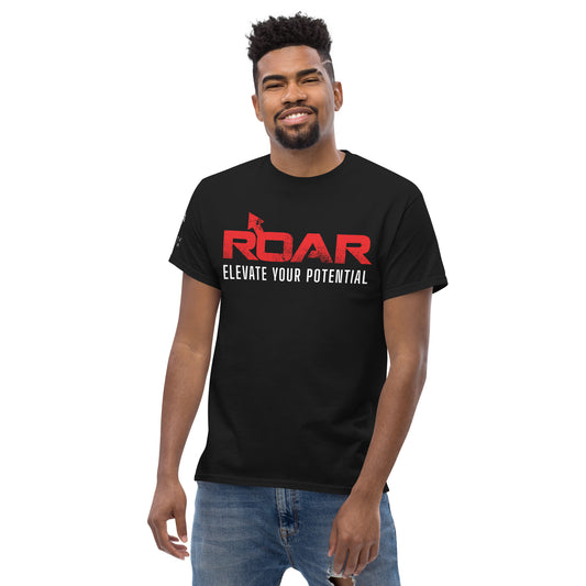 Men's classic tee with ROAR Logo