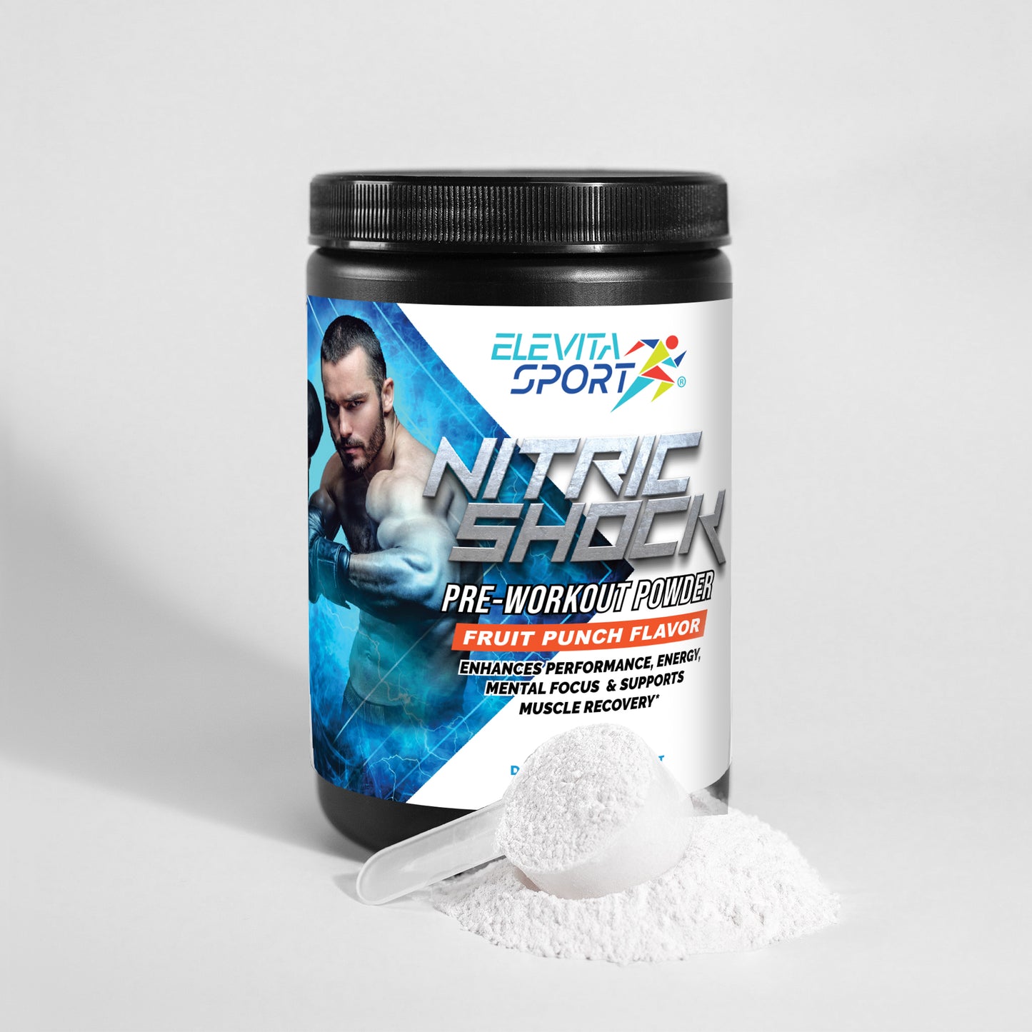 Nitric Shock Pre-Workout Powder (Fruit Punch)