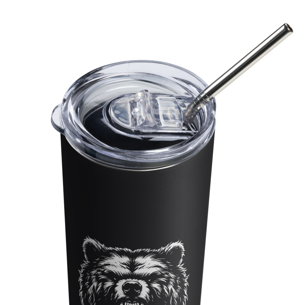 Elevita Sport Stainless steel tumbler "Unleash Your Beast" Bear Design