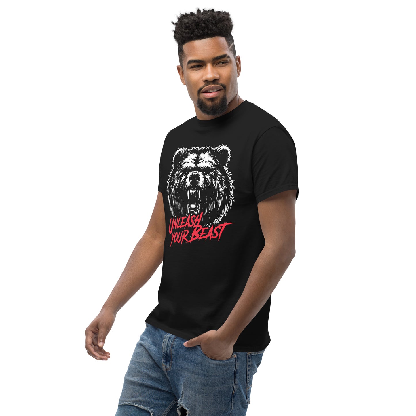 Men's classic tee "Unleash Your Beast"