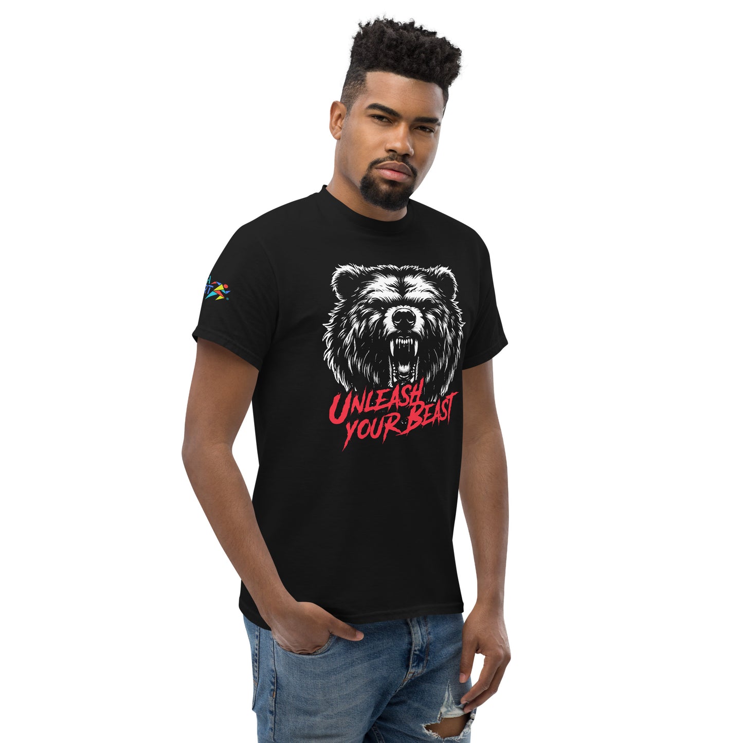 Men's classic tee "Unleash Your Beast"