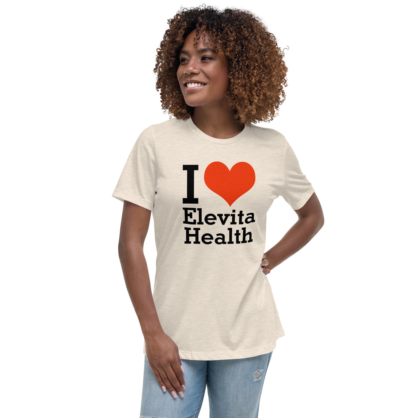 I Love Elevita Health Women's Relaxed T-Shirt