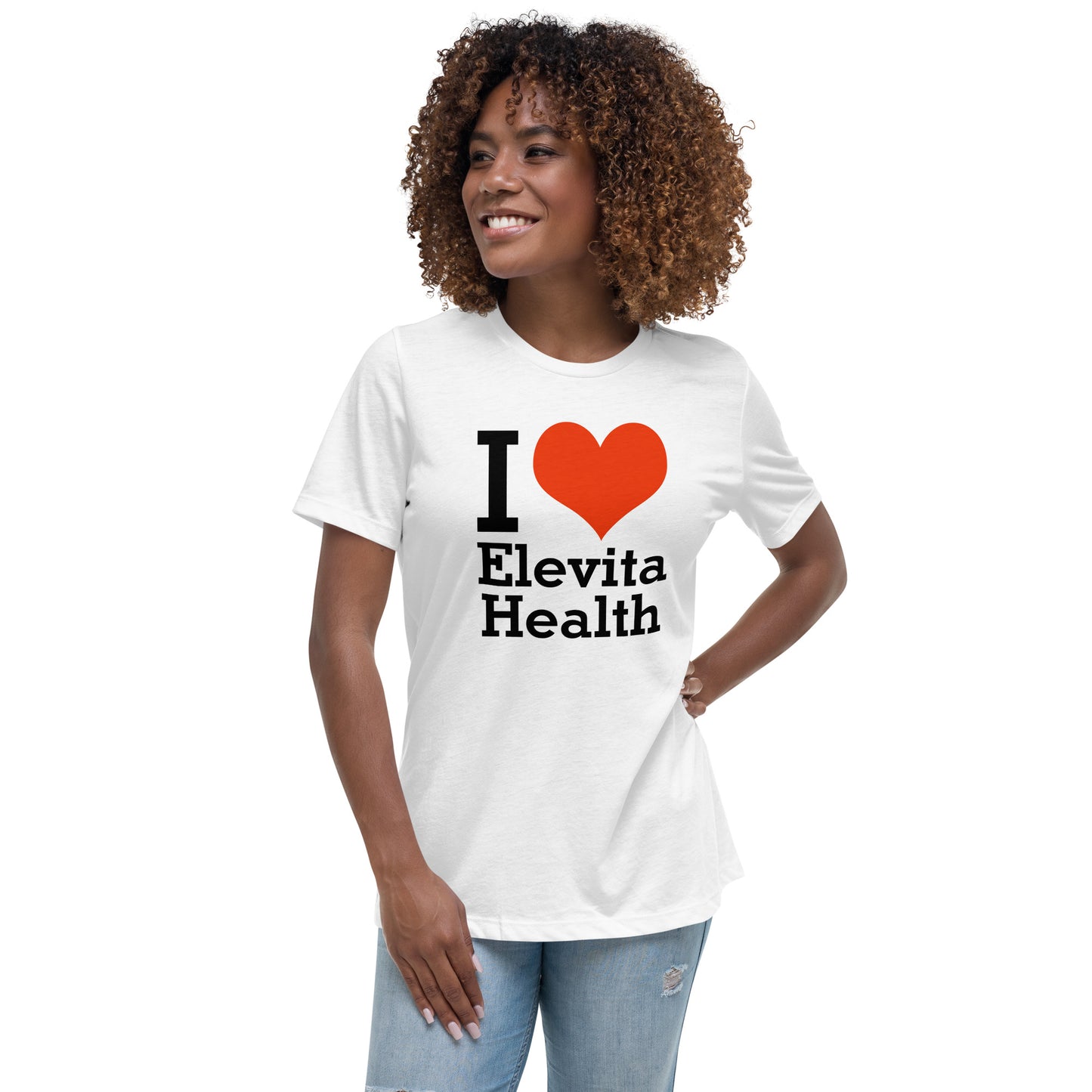 I Love Elevita Health Women's Relaxed T-Shirt